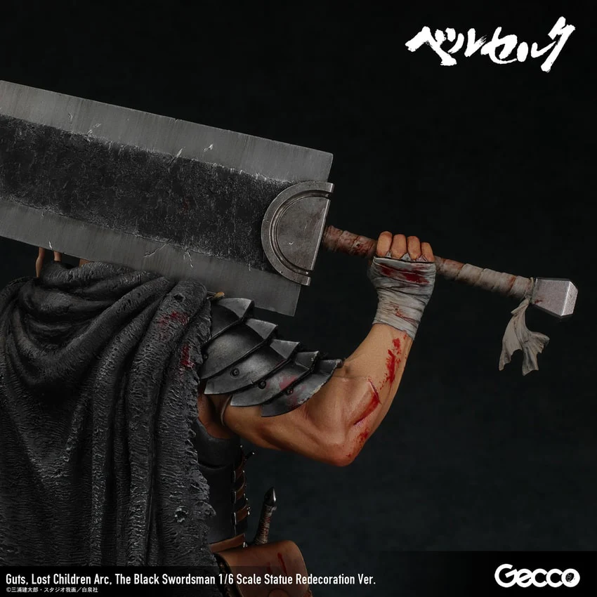 Berserk Guts Lost Children Arc The Black Swordsman 1/6 Scale By Sentinel - Image 5