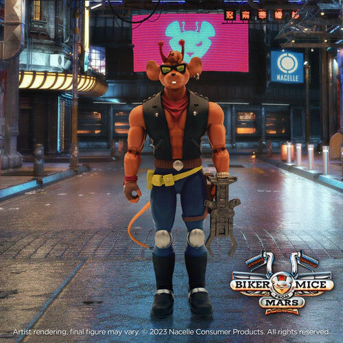 Biker Mice Throt Action Figures By Nacelle - Image 3