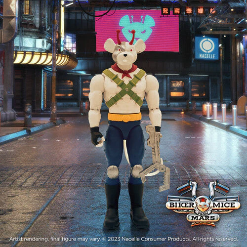 Biker Mice Vinnie Action Figures By Nacelle - Image 3