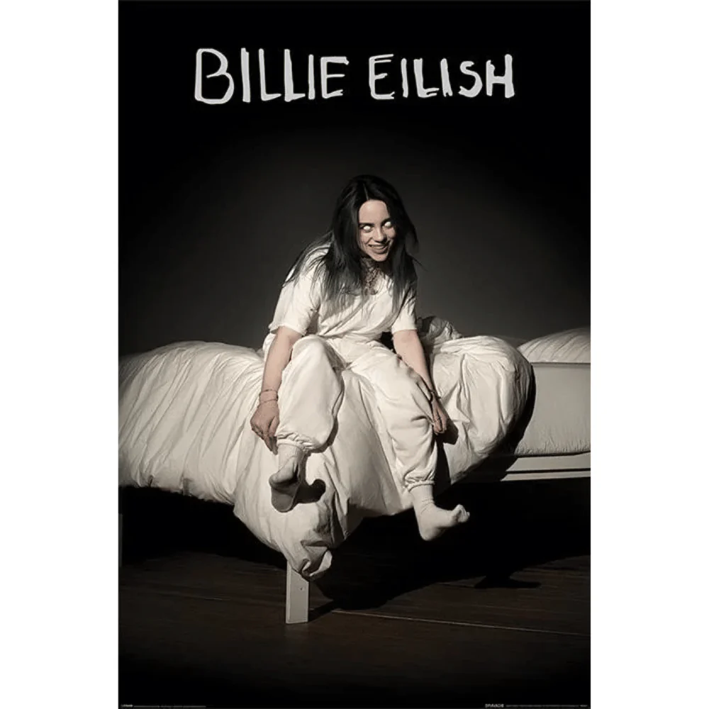 BILLIE EILISH - WHEN WE FALL ASLEEP WHERE DO WE GO) (MAXI POSTER) By PYRAMID