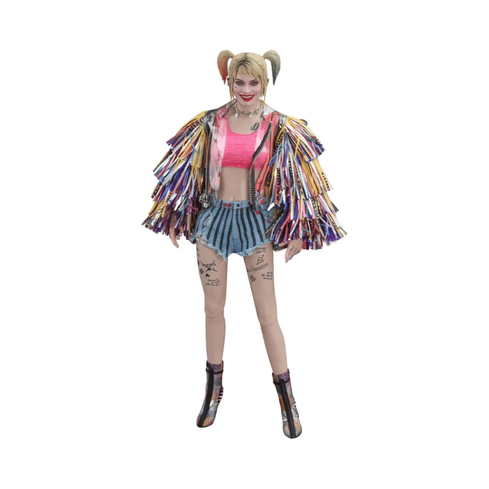 Birds of PRey - Harley Quinn (Caution Tape Jacket) 1/6 Scale Figure By Hot Toys
