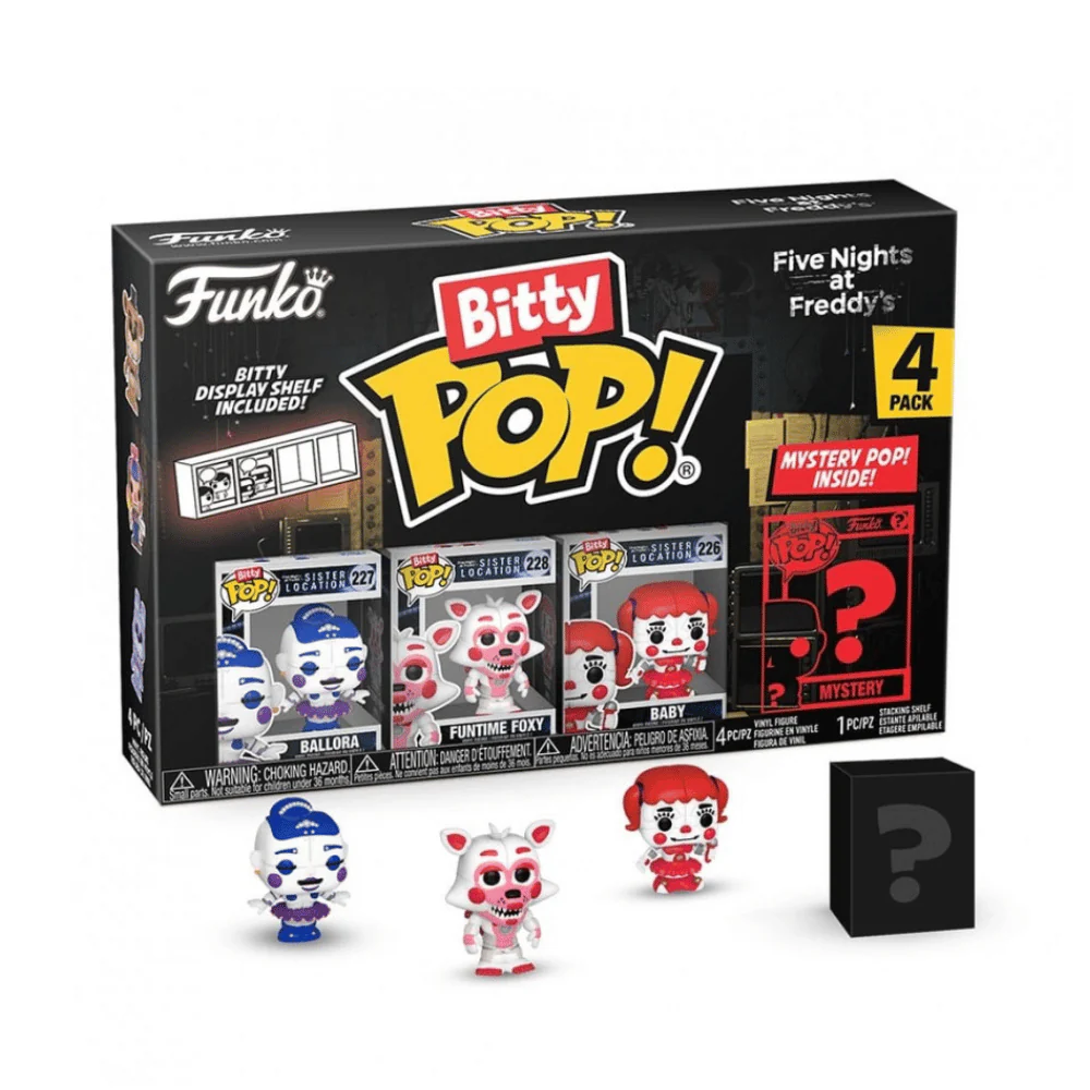Bitty Pop! Games: Five Nights at Freddy's - Ballora 4PK