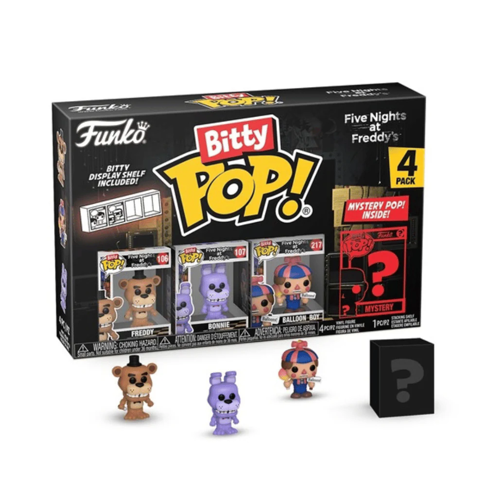 Bitty Pop! Games: Five Nights at Freddy's - Freddy 4PK