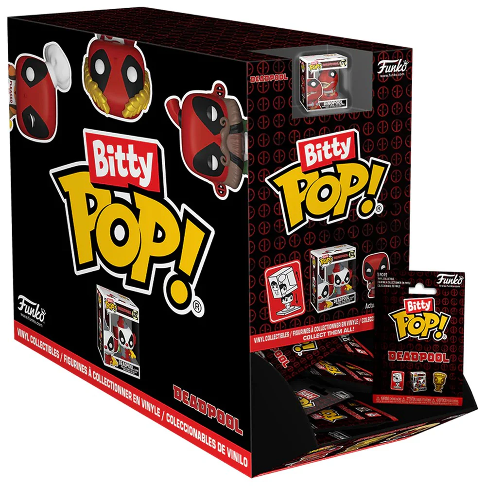 Bitty Pop! Marvel: Deadpool Singles 32 pcs PDQ