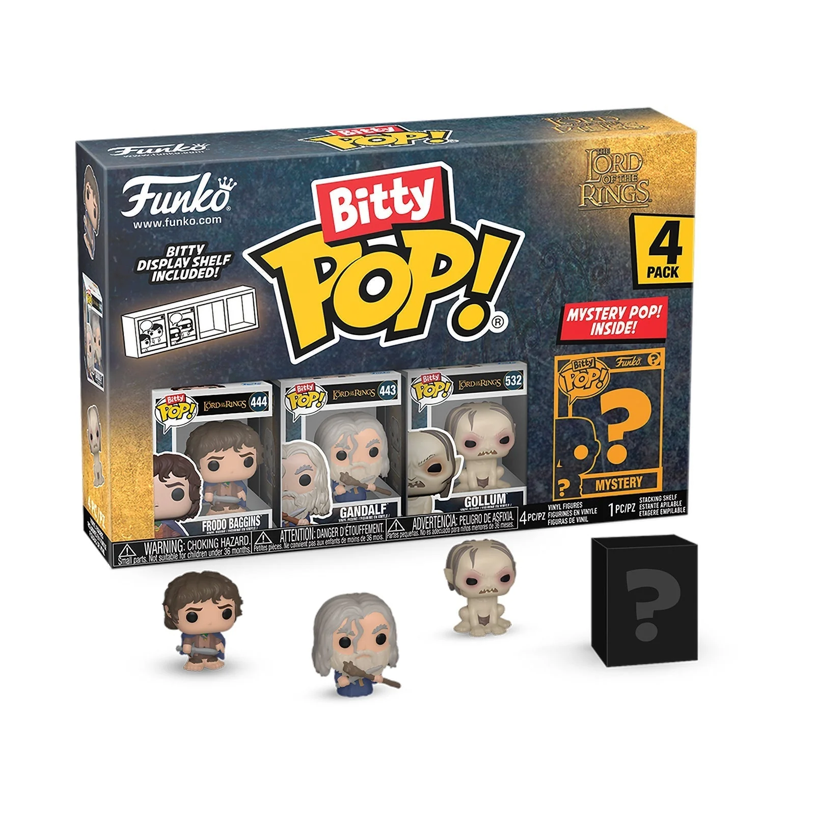 Bitty Pop! Movies: The Lord of the Rings - Frodo 4pk