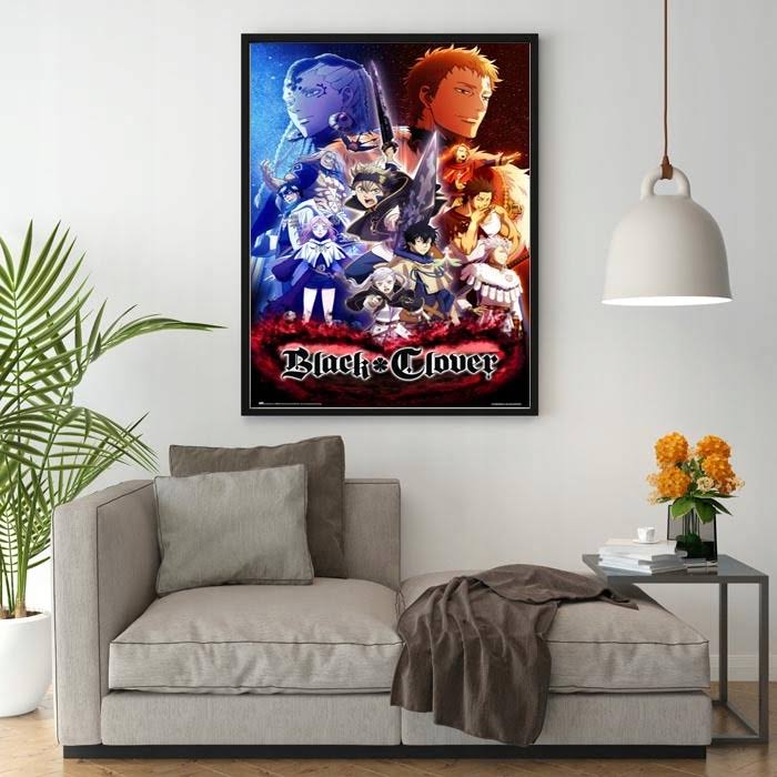 Black Clover Characters Group 52X38 Cm Poster by Abysse - Image 2
