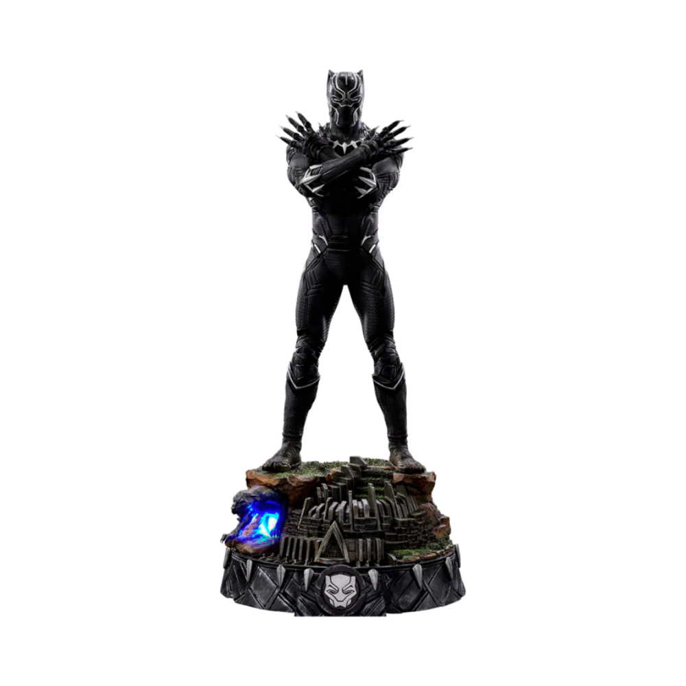 The Infinity Saga - Black Panther (Deluxe) Art Scale 1/10 Statue By Iron Studios