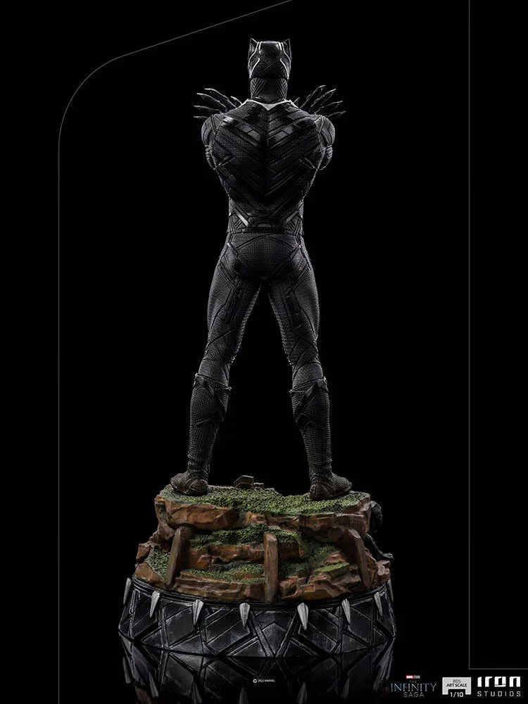 The Infinity Saga - Black Panther (Deluxe) Art Scale 1/10 Statue By Iron Studios - Image 3