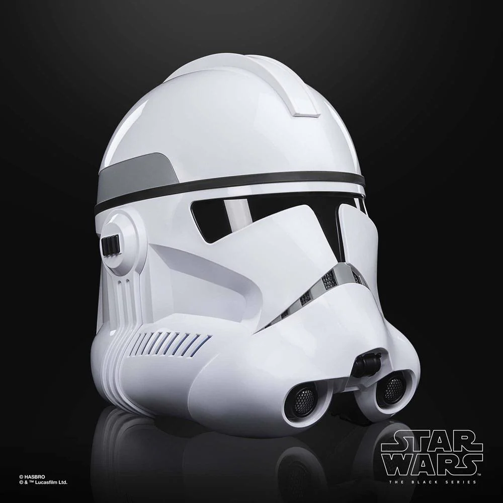Star Wars Episode III: Revenge of the Sith - Phase II Clone Trooper Helmet Black Series 1:1 Scale Life-Size Electronic Prop Replica - Image 2