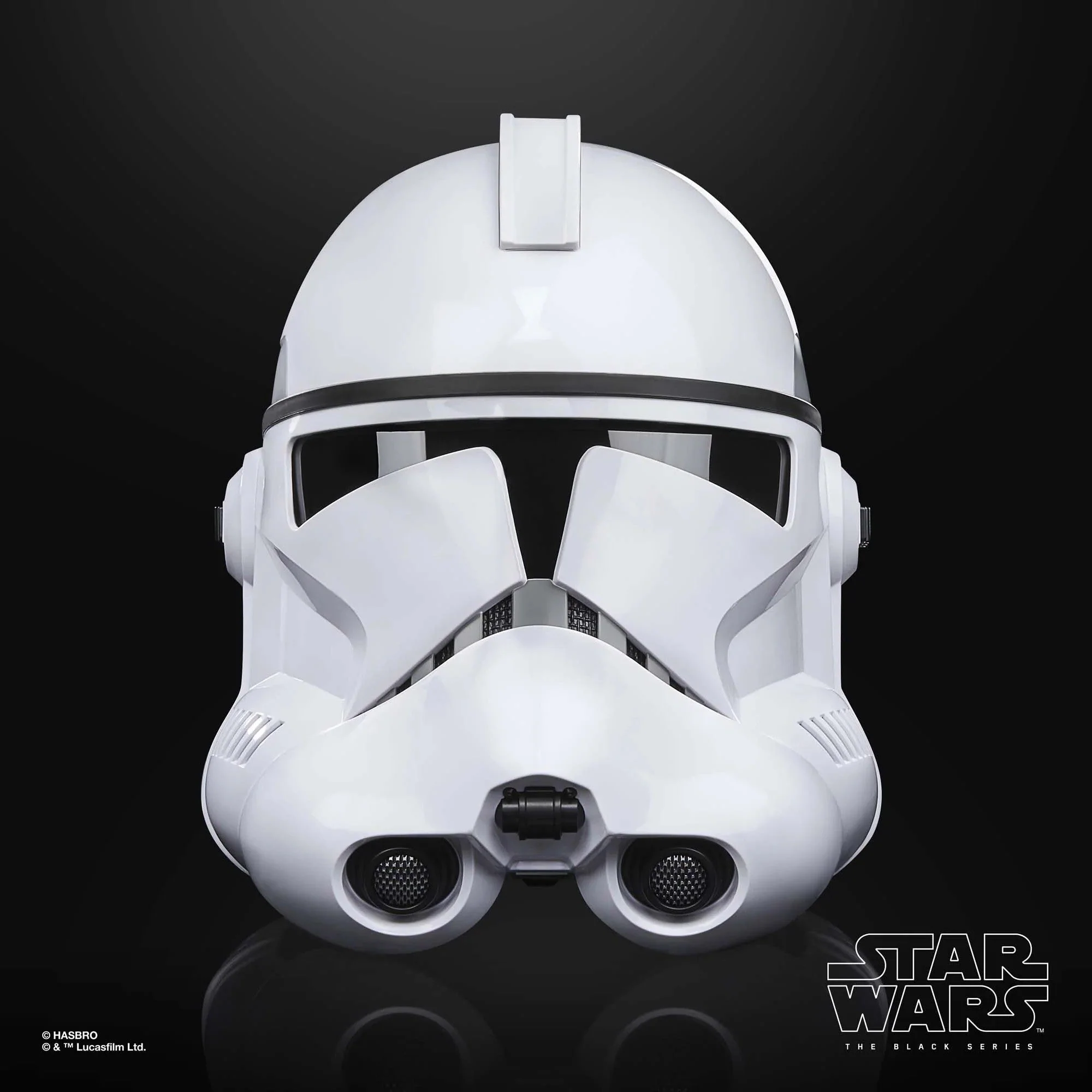 Star Wars Episode III: Revenge of the Sith - Phase II Clone Trooper Helmet Black Series 1:1 Scale Life-Size Electronic Prop Replica - Image 3