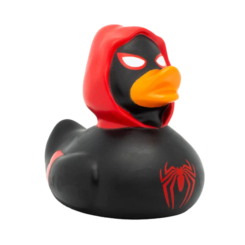 Black Spidy Duck, red
