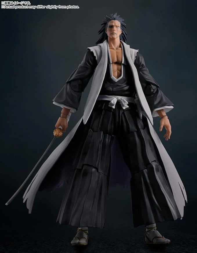 Bleach Kenpachi Zarak S.H. Figuarts Action Figure by Bandai Tamashii - Image 2