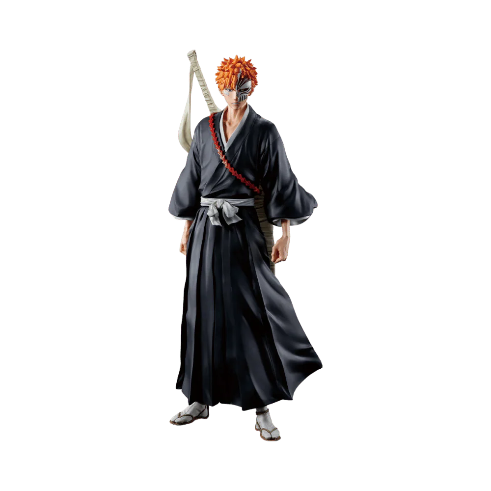 Bleach Masterlise Ichibansho Ichigo Kurosaki Hollowfication (Stirring Souls Vol.1) Figure By Bandai