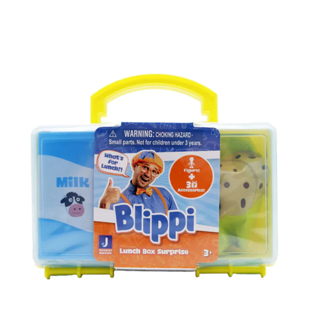 Blippi Deluxe Blind Figure Lunch Box - Yellow