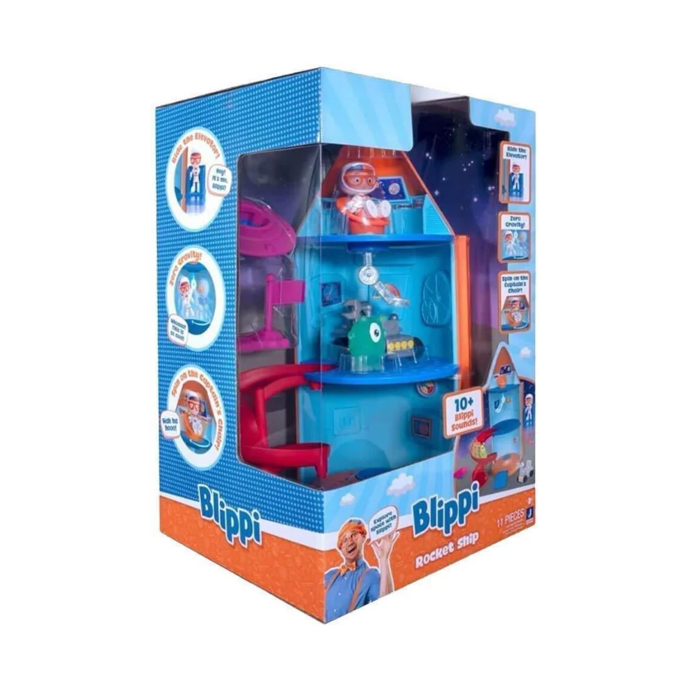 Blippi Rocket Ship Playset - Image 2