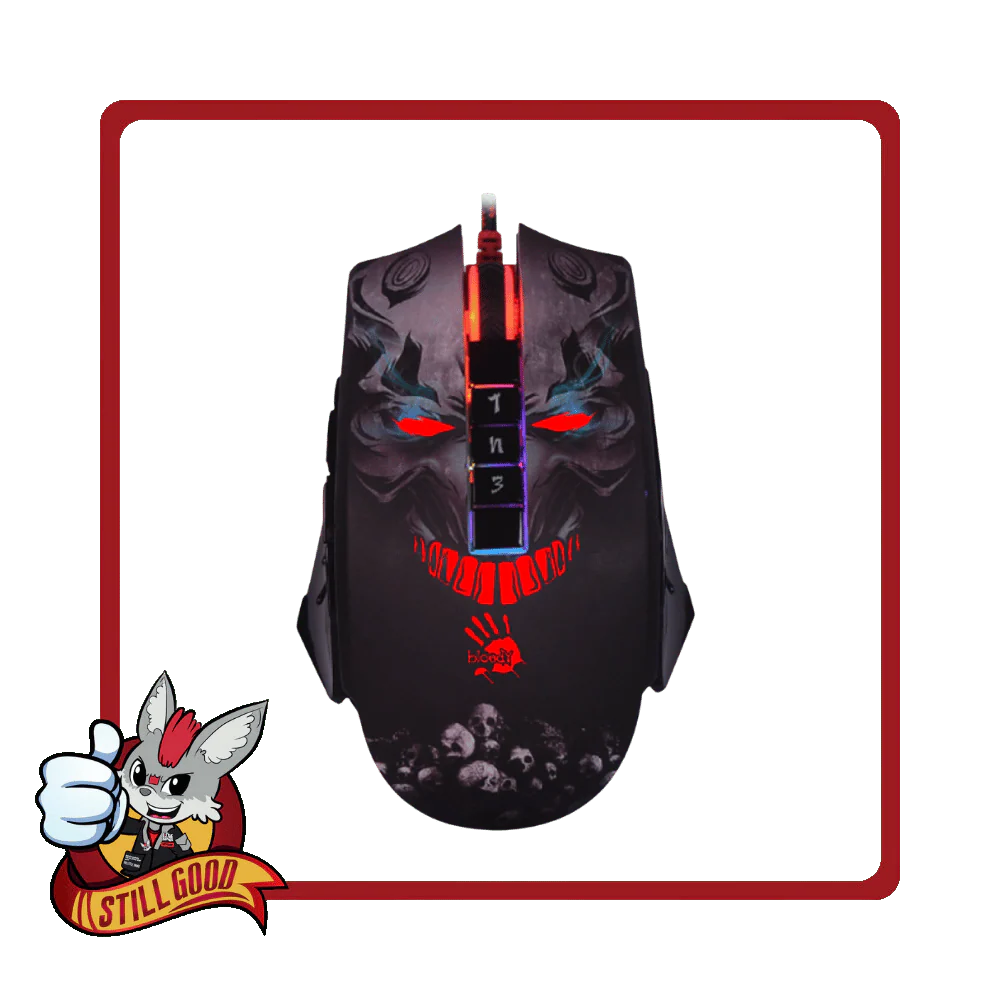 Bloody : P85s RGB Animation Gaming Mouse [DAMAGED BOX]
