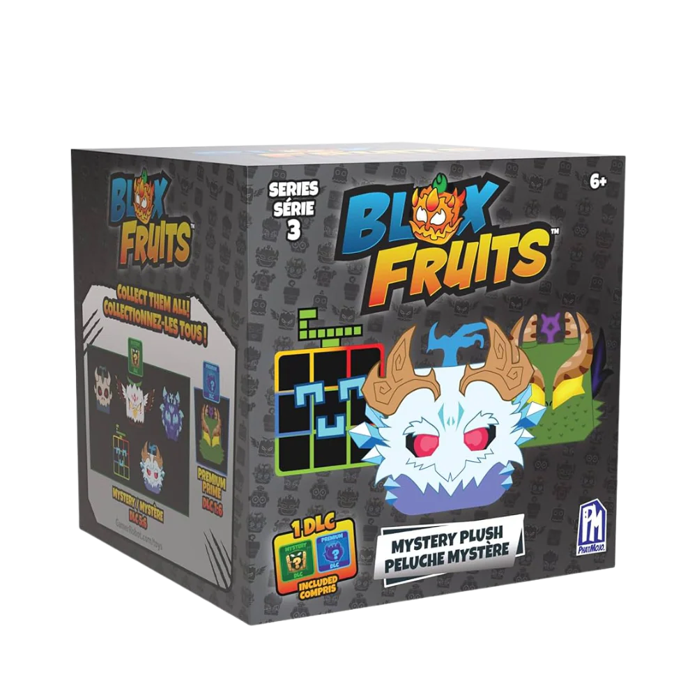 Blox Fruits Mini Figures Series 3 Collectible Plush Blind Box By PhatMojo