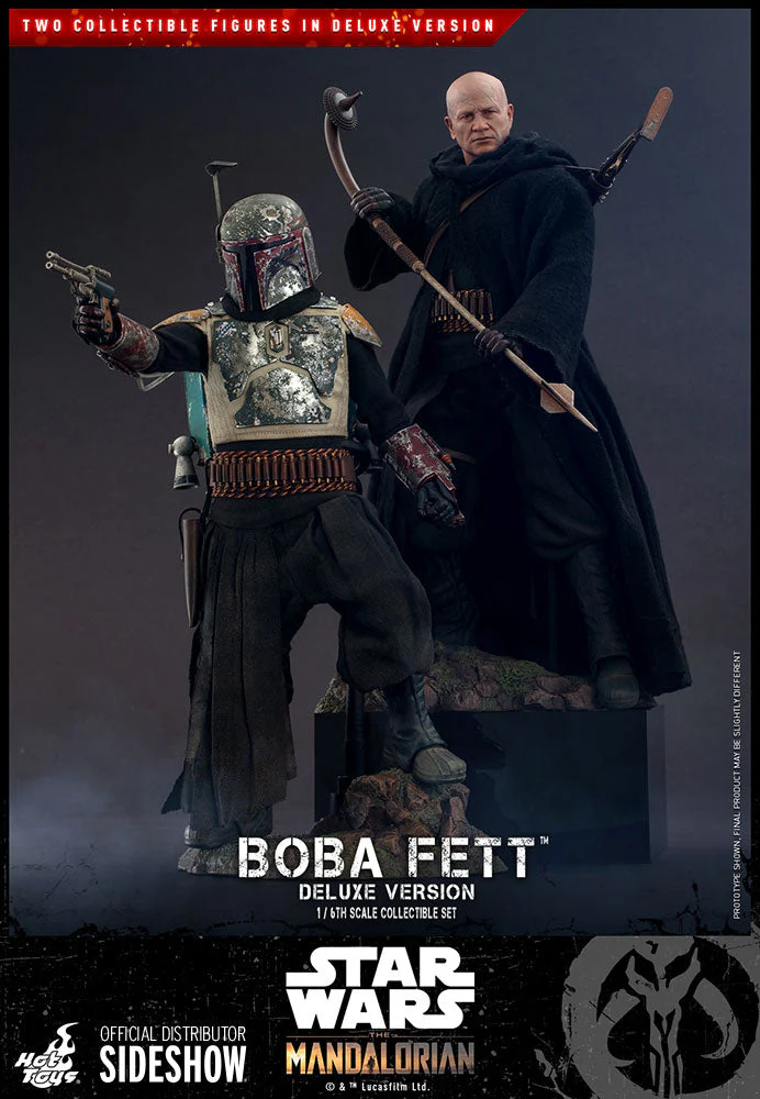 Star Wars Boba Fett Deluxe Version 1/6 Scale Action Figure Set by Hot Toys - Image 2