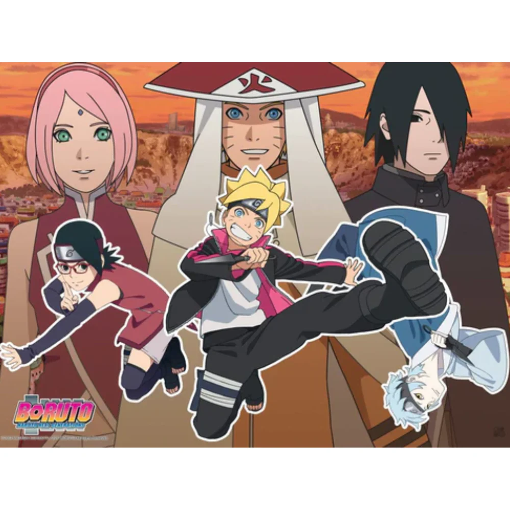 Boruto New Team 7 52X38 Cm Poster by Abysse