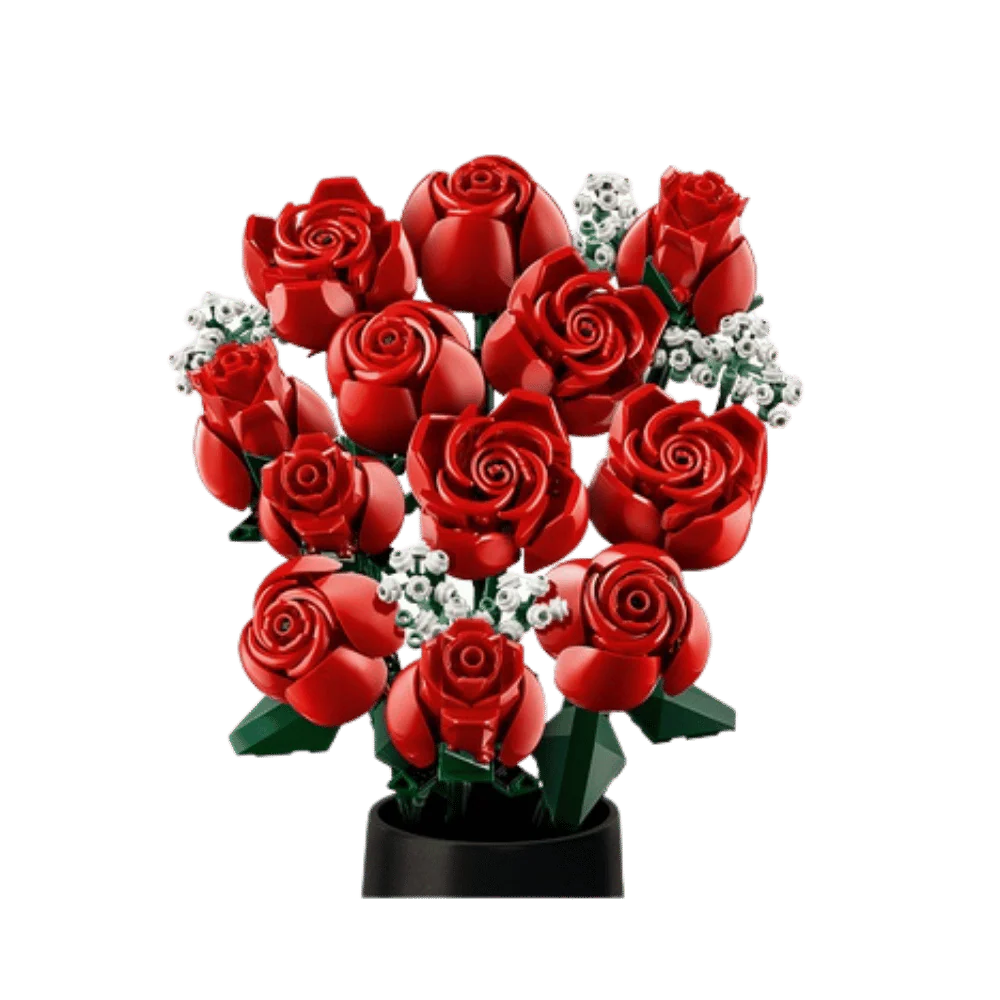 BOUQUET OF ROSES V29 Lego Flowers By Lego