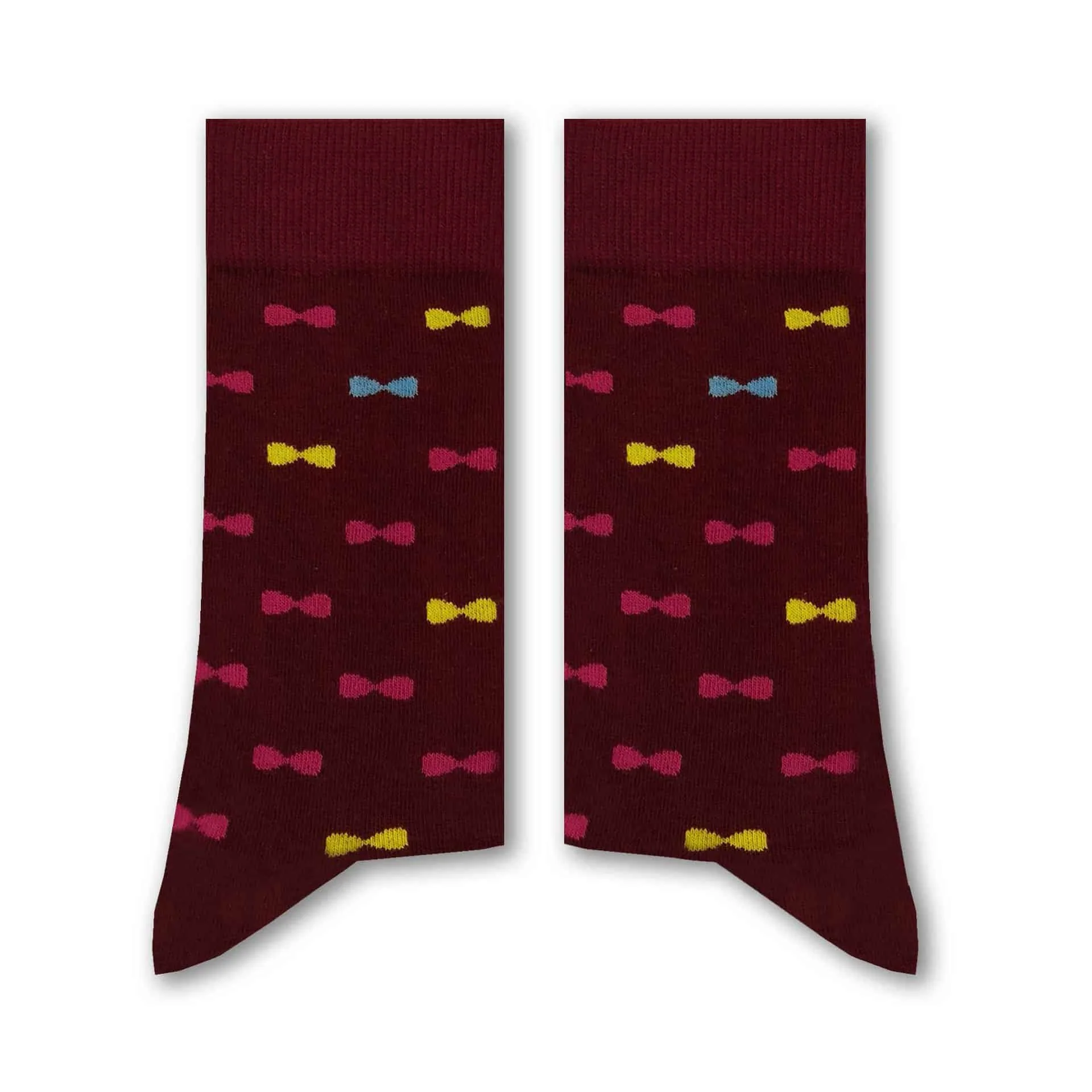 Bow Ties Socks (Long) - Size 41-46