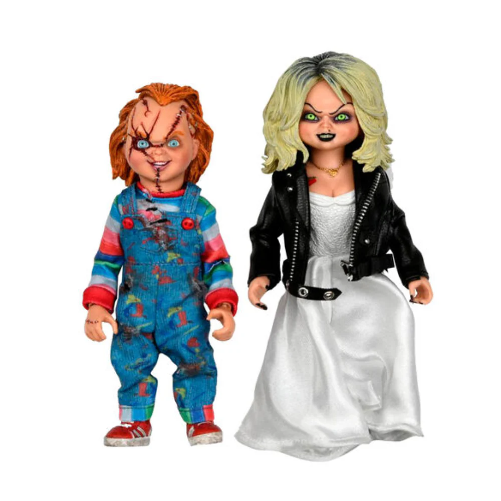 Bride of Chucky Chucky & Tiffany 8" Clothed Action Figure by Neca