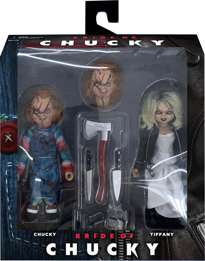 Bride of Chucky Chucky & Tiffany 8" Clothed Action Figure by Neca - Image 2