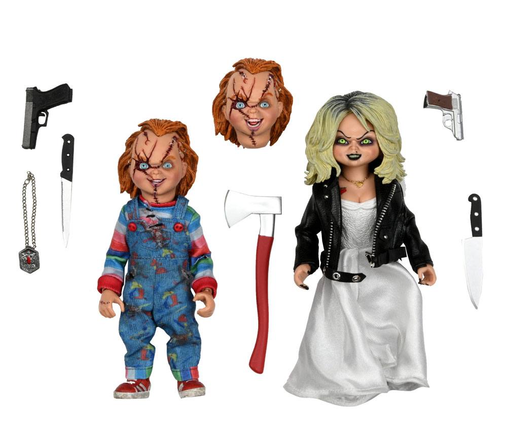 Bride of Chucky Chucky & Tiffany 8" Clothed Action Figure by Neca - Image 3