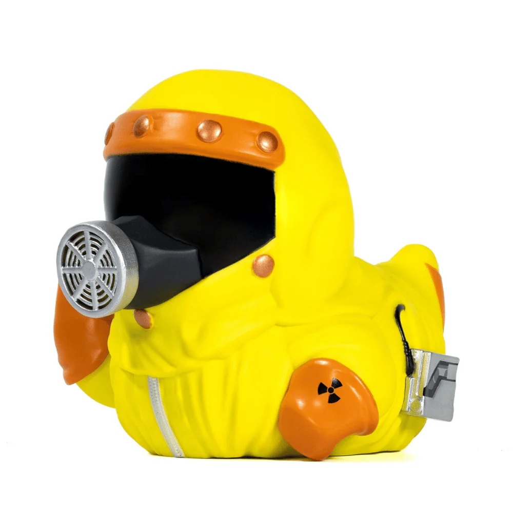 Back To The Future Marty Radiation Suit Cosplaying Rubber Duck By TUBBZ