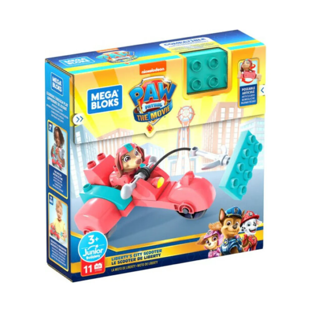 Paw Patrol Mega Bloks Liberty's City Scooter - Image 3