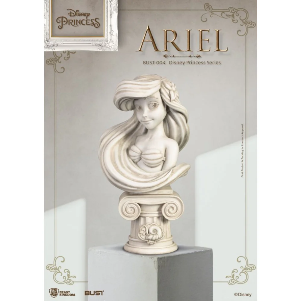 Disney Princess Series-Ariel Bust Figure by Beast Kingdom - Image 2