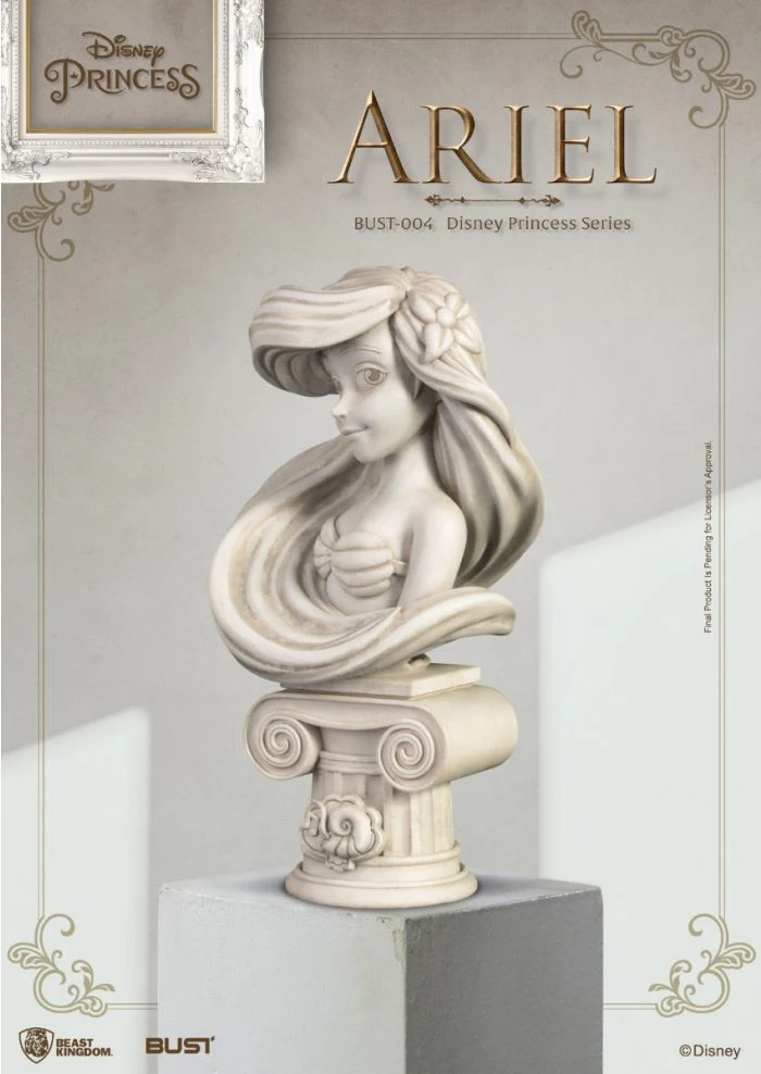 Disney Princess Series-Ariel Bust Figure by Beast Kingdom - Image 3