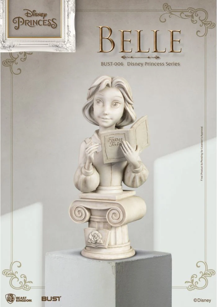 Disney Princess Series-Belle BUST Figure by Beast Kingdom - Image 3