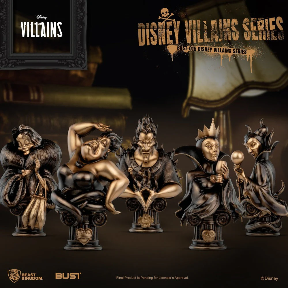 Disney Villains Series- Cruella De Vil BUST-015 Figure by Beast Kingdom - Image 2