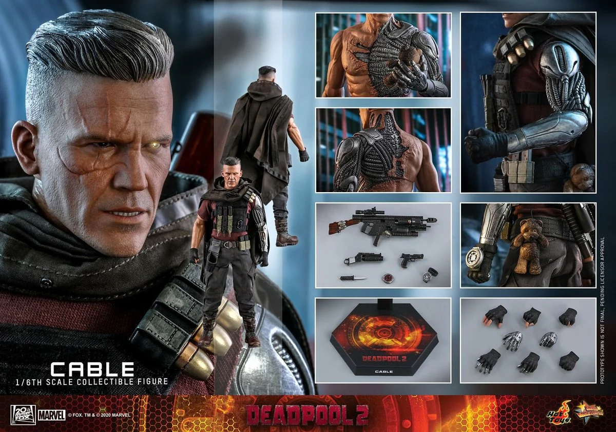 Deadpool 2 MMS583 Cable 1/6th Scale Collectible Figure Hot Toys - Image 5