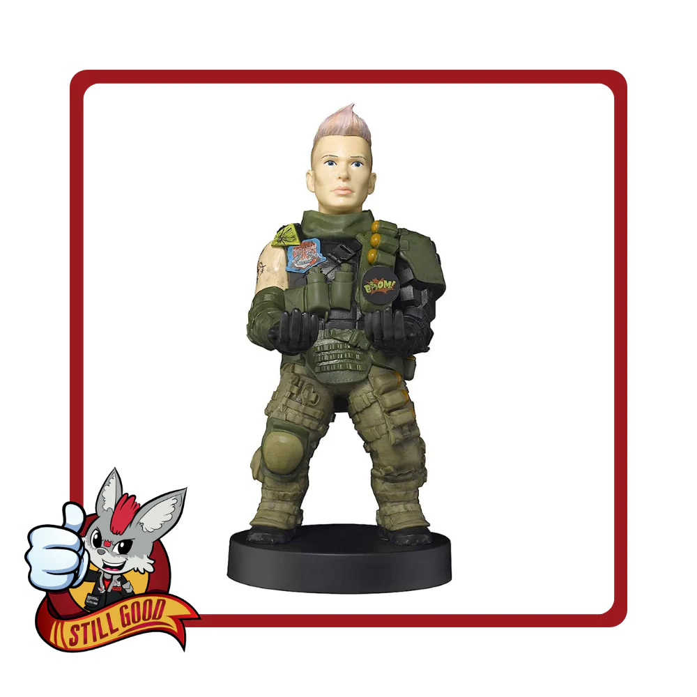 Call of Duty Battery Black Ops 4  Cable Guy Figure with 2m Micro USB Cable [Damaged Box]