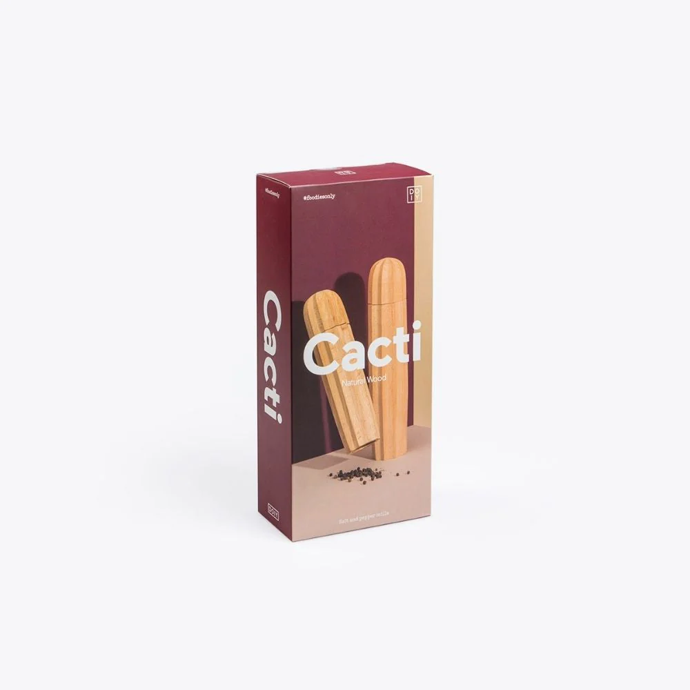 Cacti Natural Wood