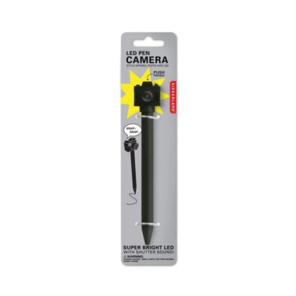 Camera Light and Sound Pen by Kikkerland