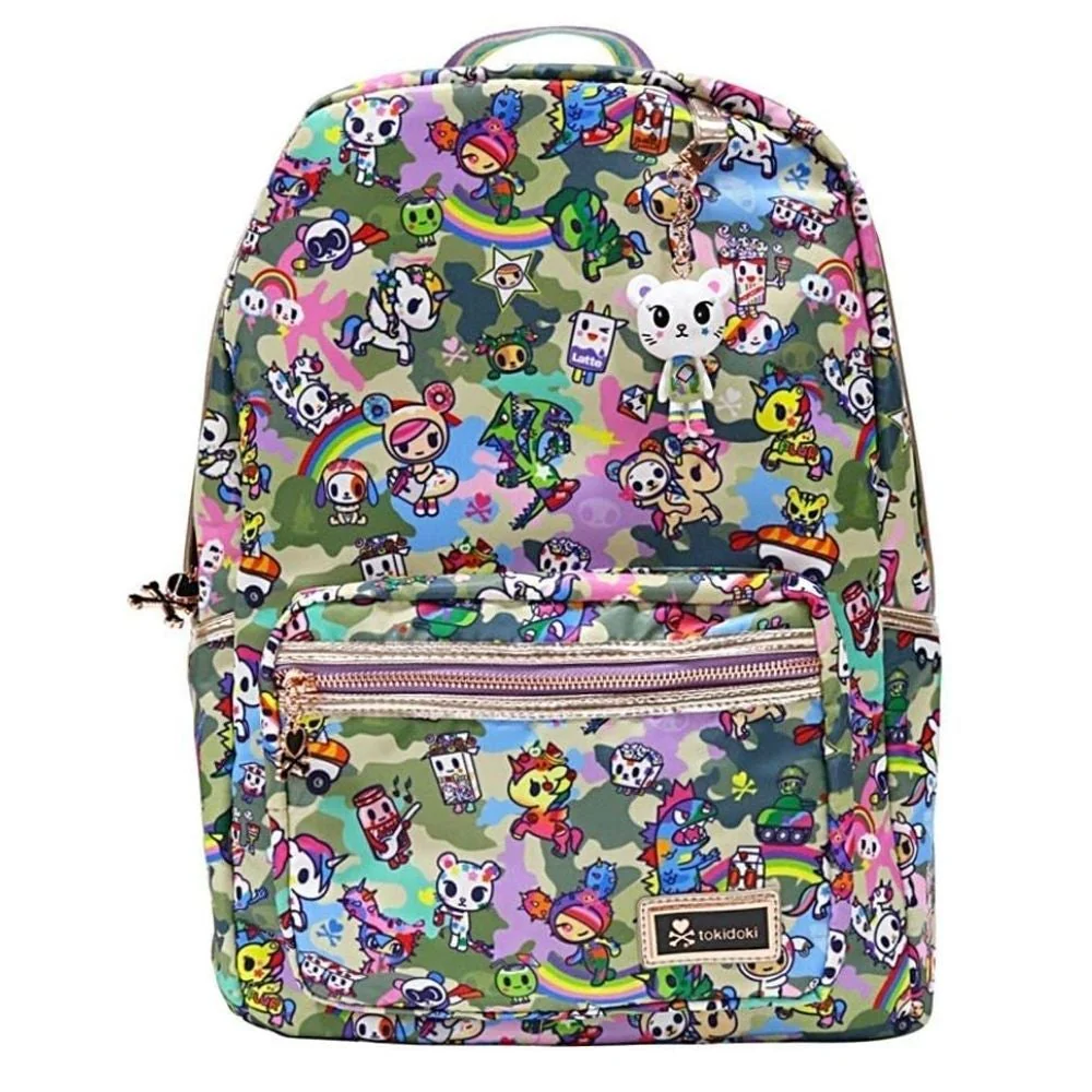 Camo Kawaii Backpack Multi