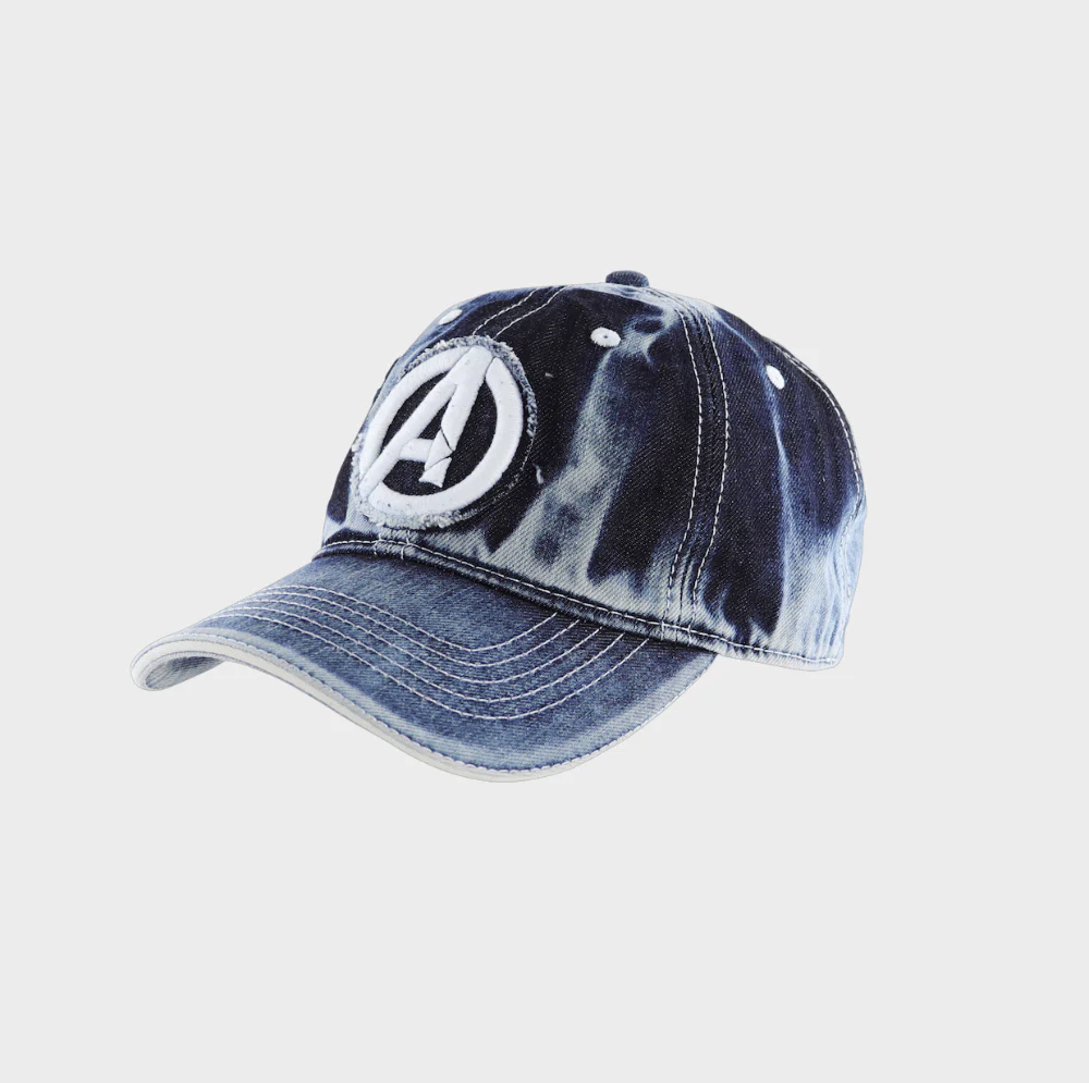 CAP W/ APPLIQUE EMB : AVENGERS - DENIM BLUE