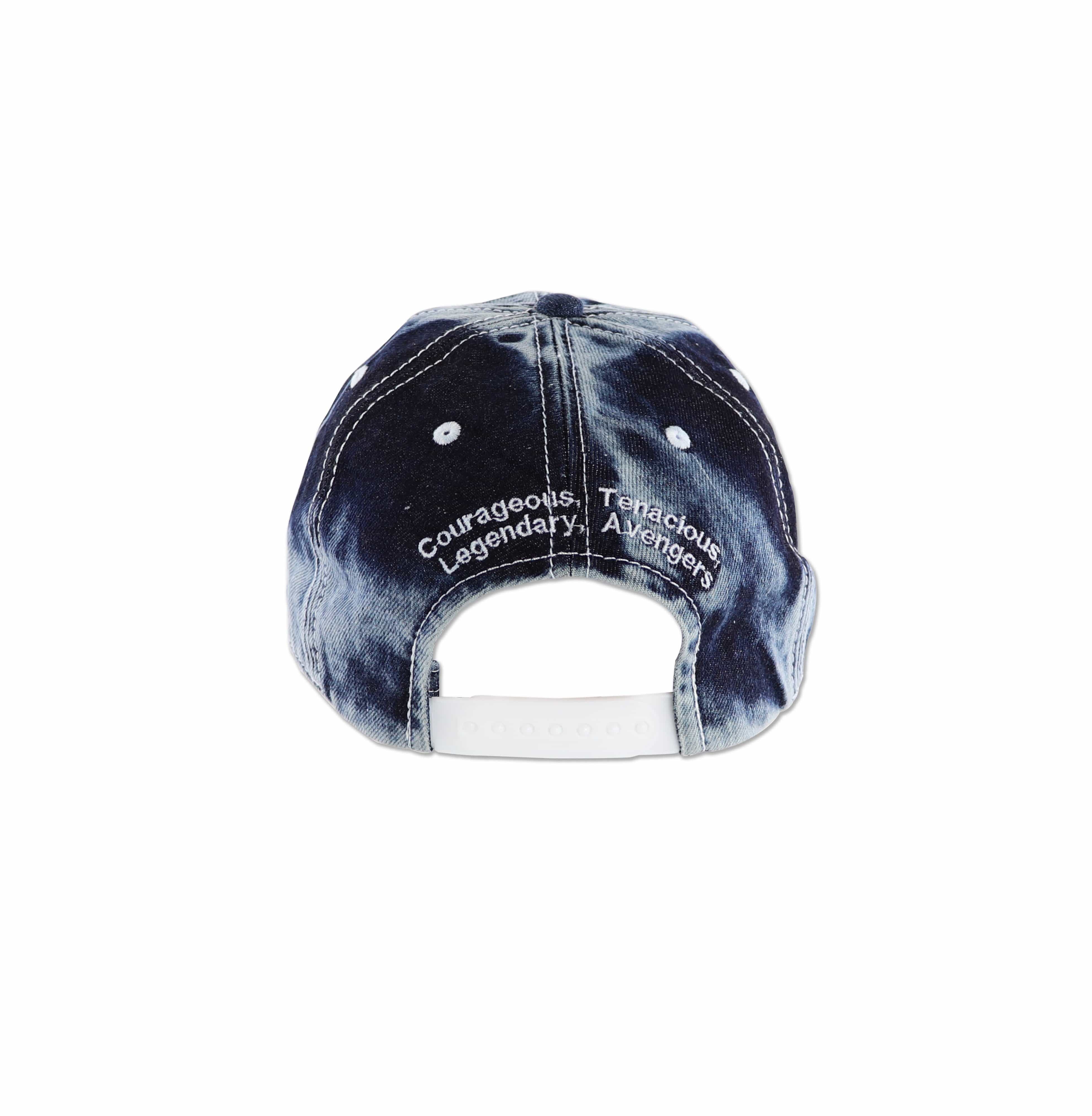 CAP W/ APPLIQUE EMB : AVENGERS - DENIM BLUE - Image 2