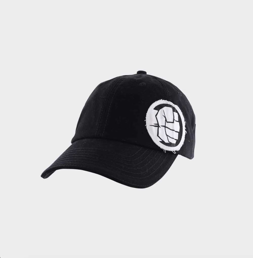 CAP W/ HD PRINT : HULK - BLACK