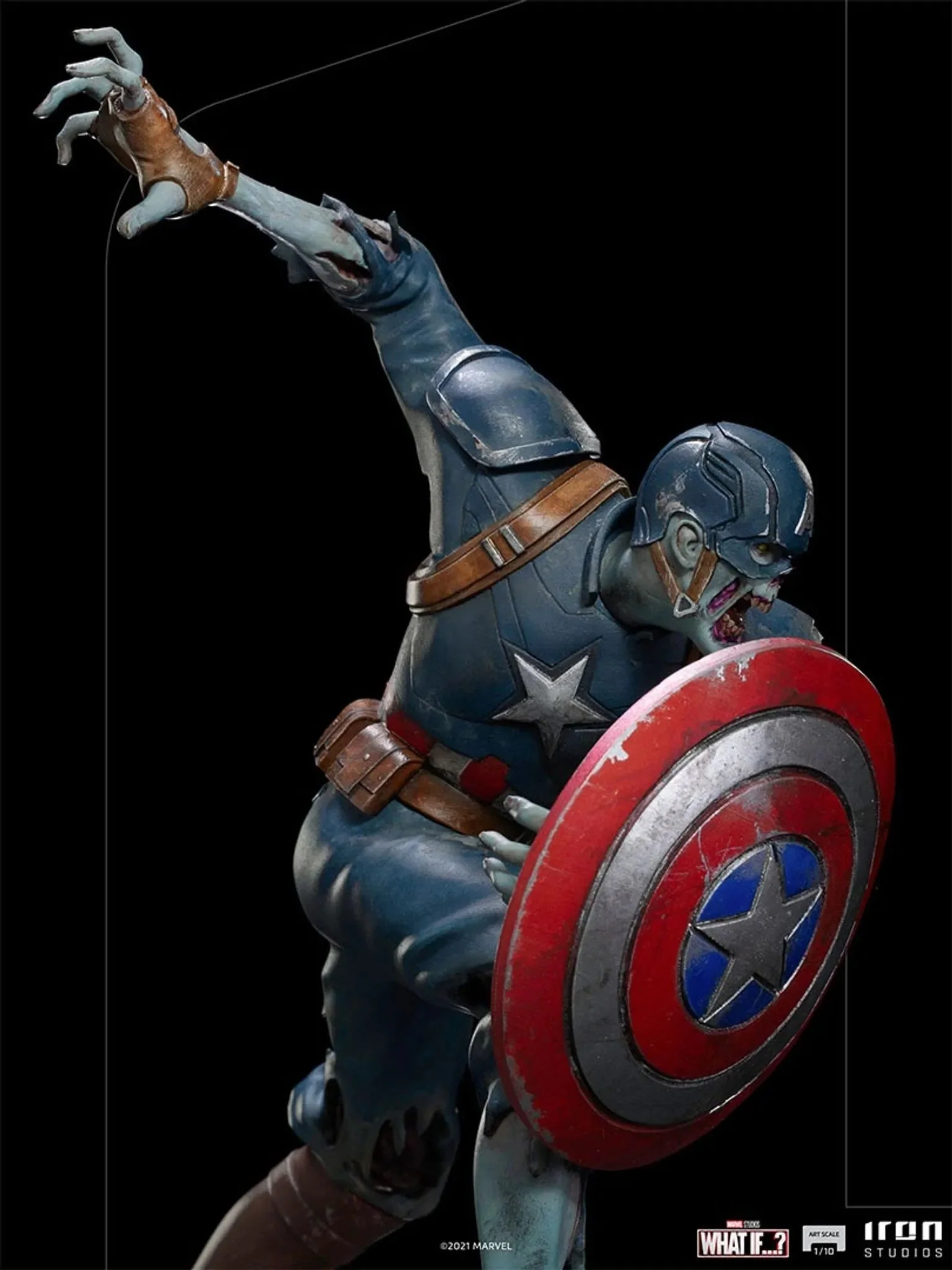Captain America Zombie What if ? 1/10 Art Scale Statue by Iron Studios - Image 2
