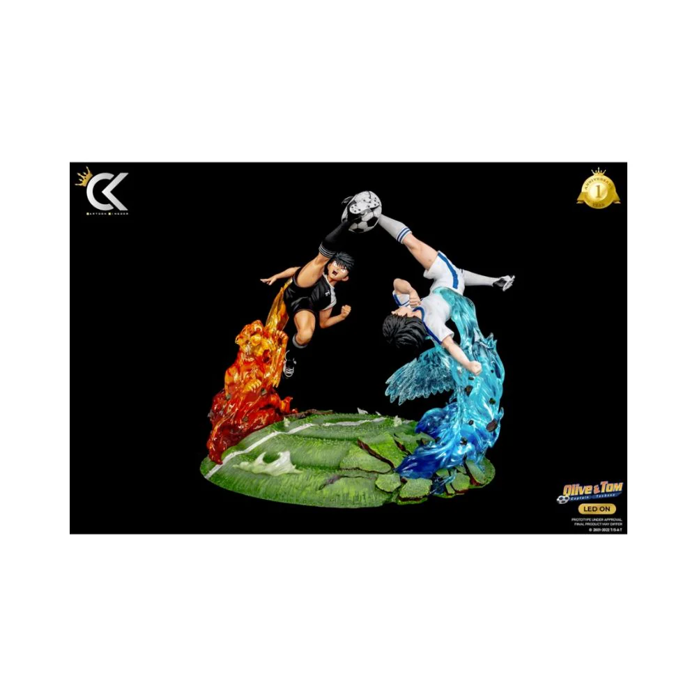 Captain Tsubasa Vs Hyuga 1/6 Scale Limited Edition Statue - Image 3
