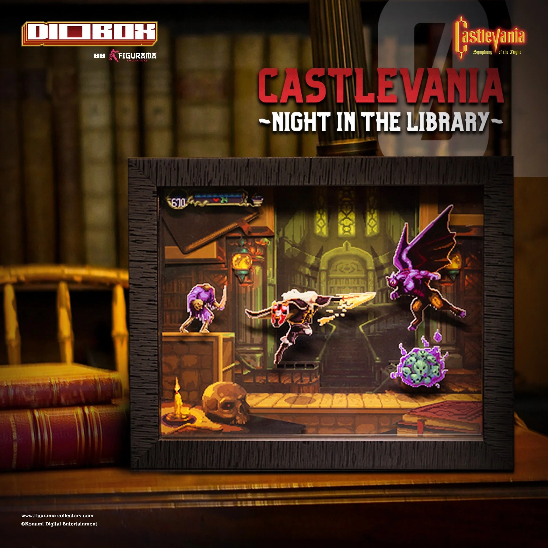 Castlevania : Night in The Library DioBox By Figurama - Image 2