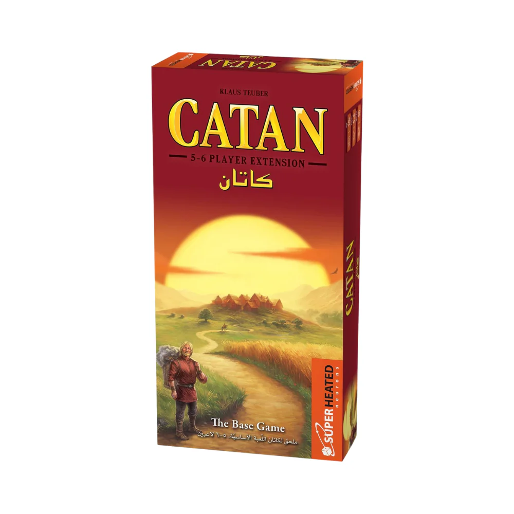 Catan Base Game 5-6 Players Arabic / English