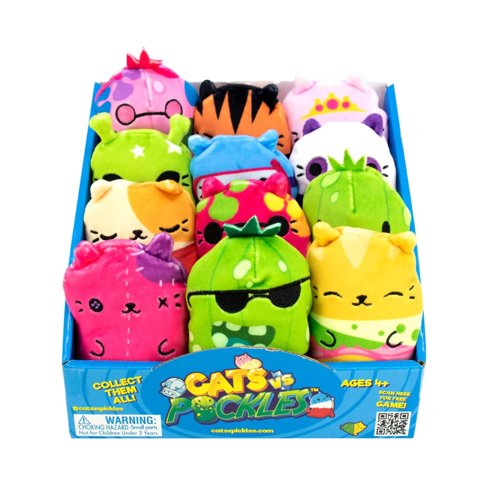 Cats vs Pickles 4" Plush Beans (1 Random)