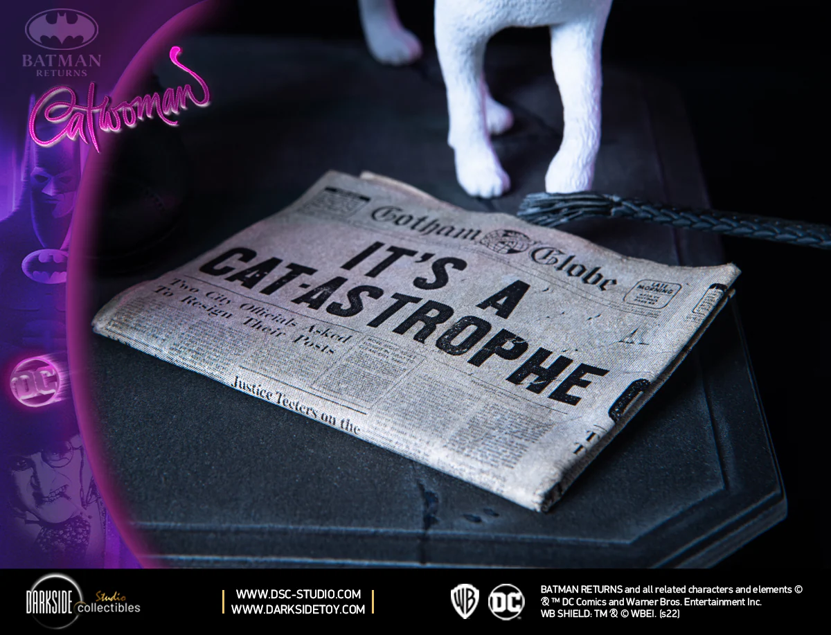 Catwoman Batman Returns 30TH Anniversary QS Series (1/4) By Statuette By Darkside - Image 9