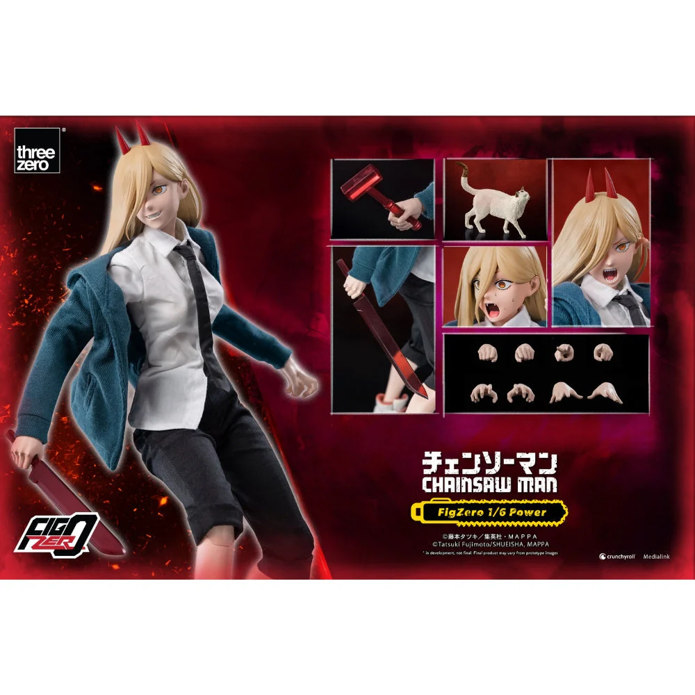 Chainsaw Man FigZero Power 1/6 Scale Figure - Image 6