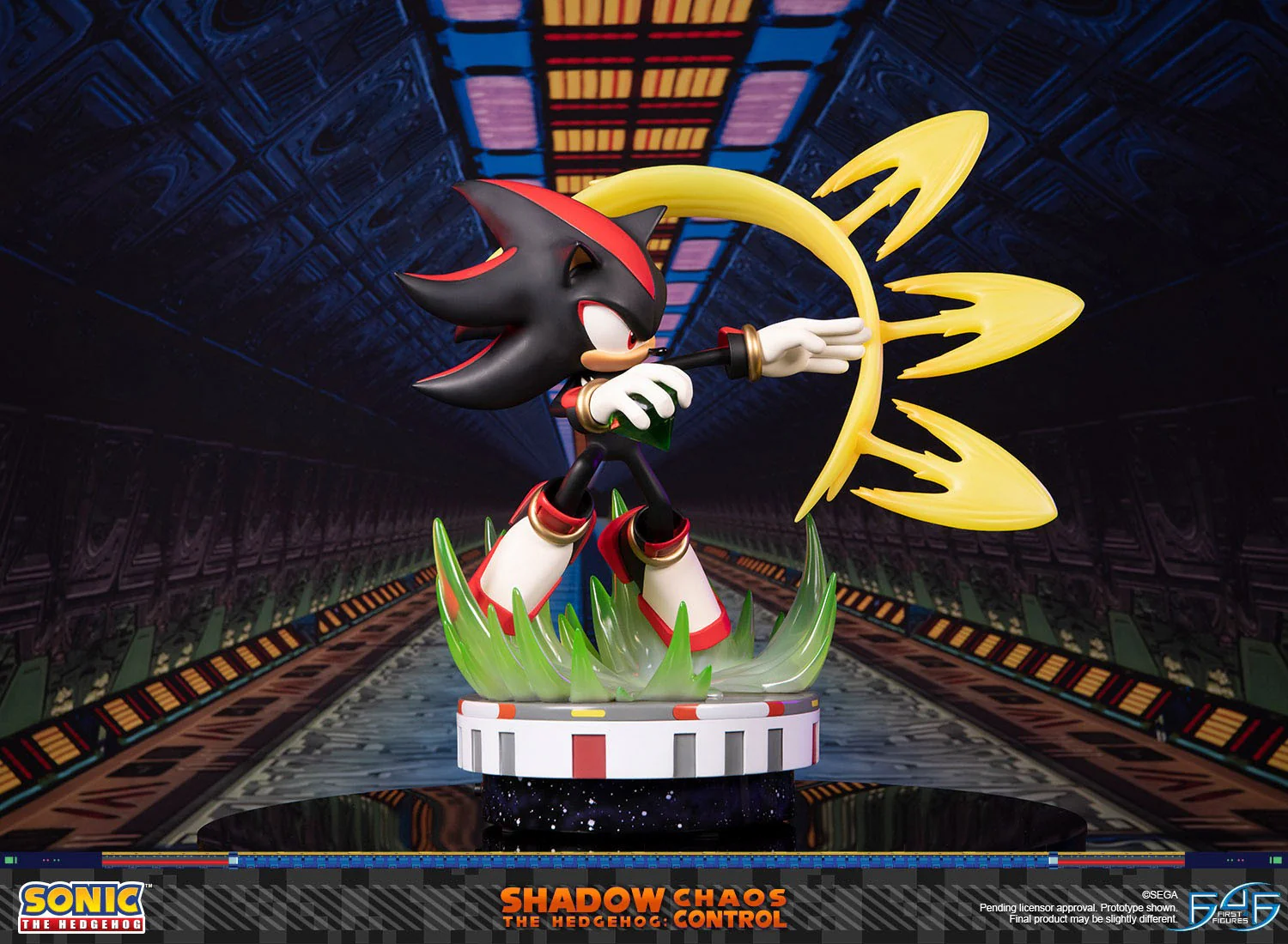 Sonic The Hedgehog Shadow The Hedgehog Chaos Control (Standard Edition) Statue By First 4 Figures - Image 2